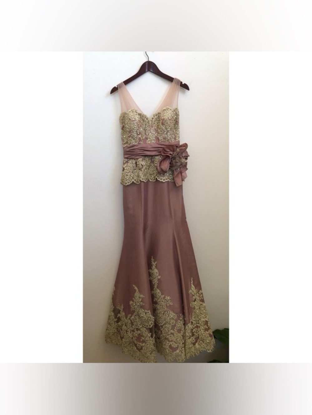 Ivonne D gown by Mon Cheri.  NWT. Size: 12.  Retail:$799.  Ask: $399